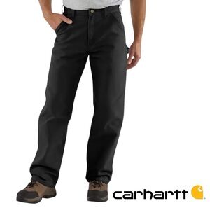 Carhartt Men's Washed Duck Work Dungaree Utility Pant B11 Size 38x34